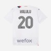 Officiële Voetbalshirt + Korte Broek AC Milan Kalulu 20 Uit 2023-24 - Kids